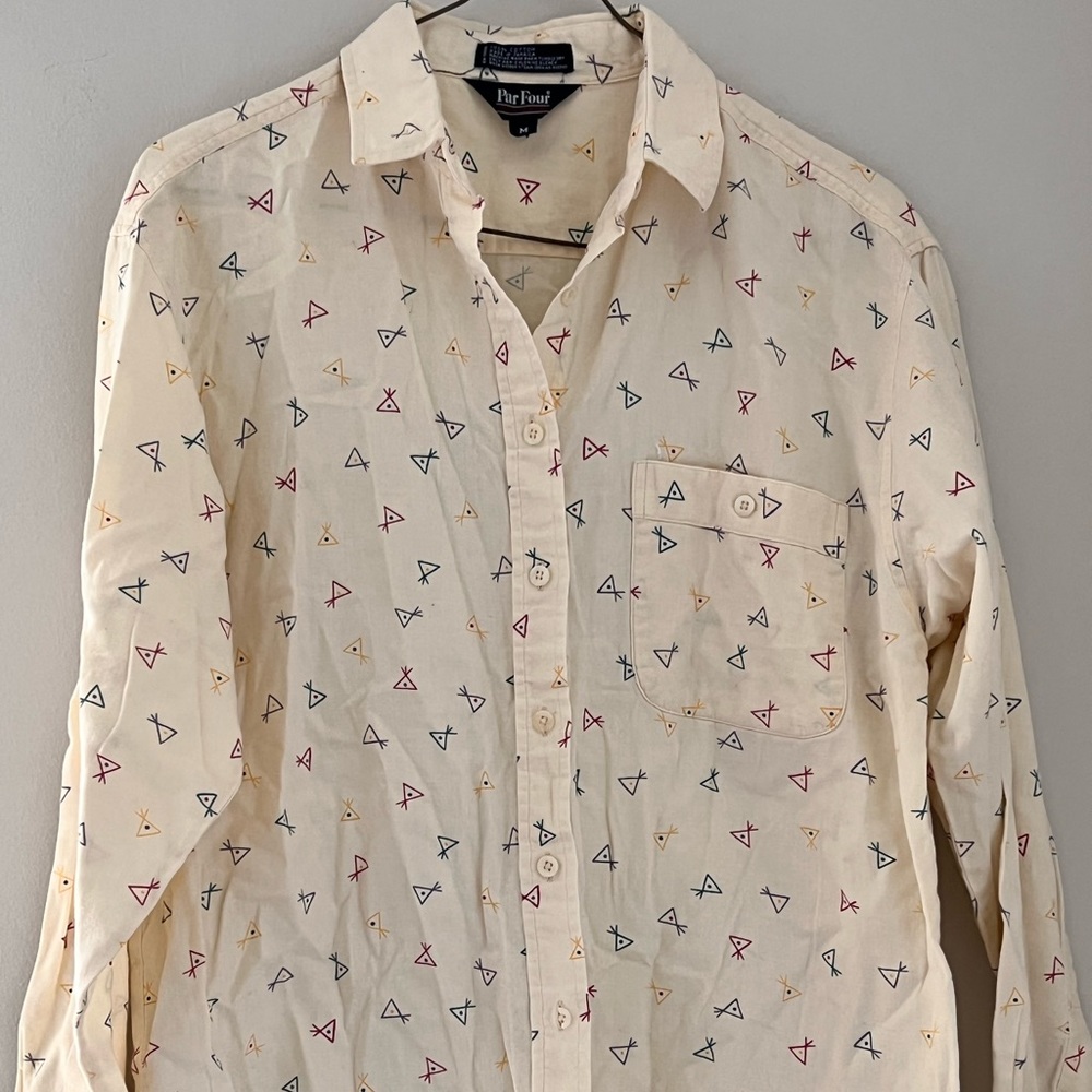 Vintage Par Four button up